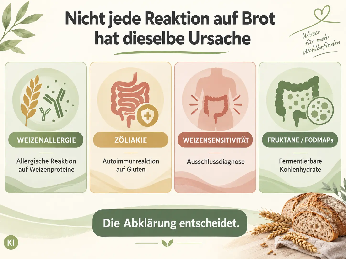 weizenallergie1 Mögliche Ursachen bei Reaktion auf Weizen