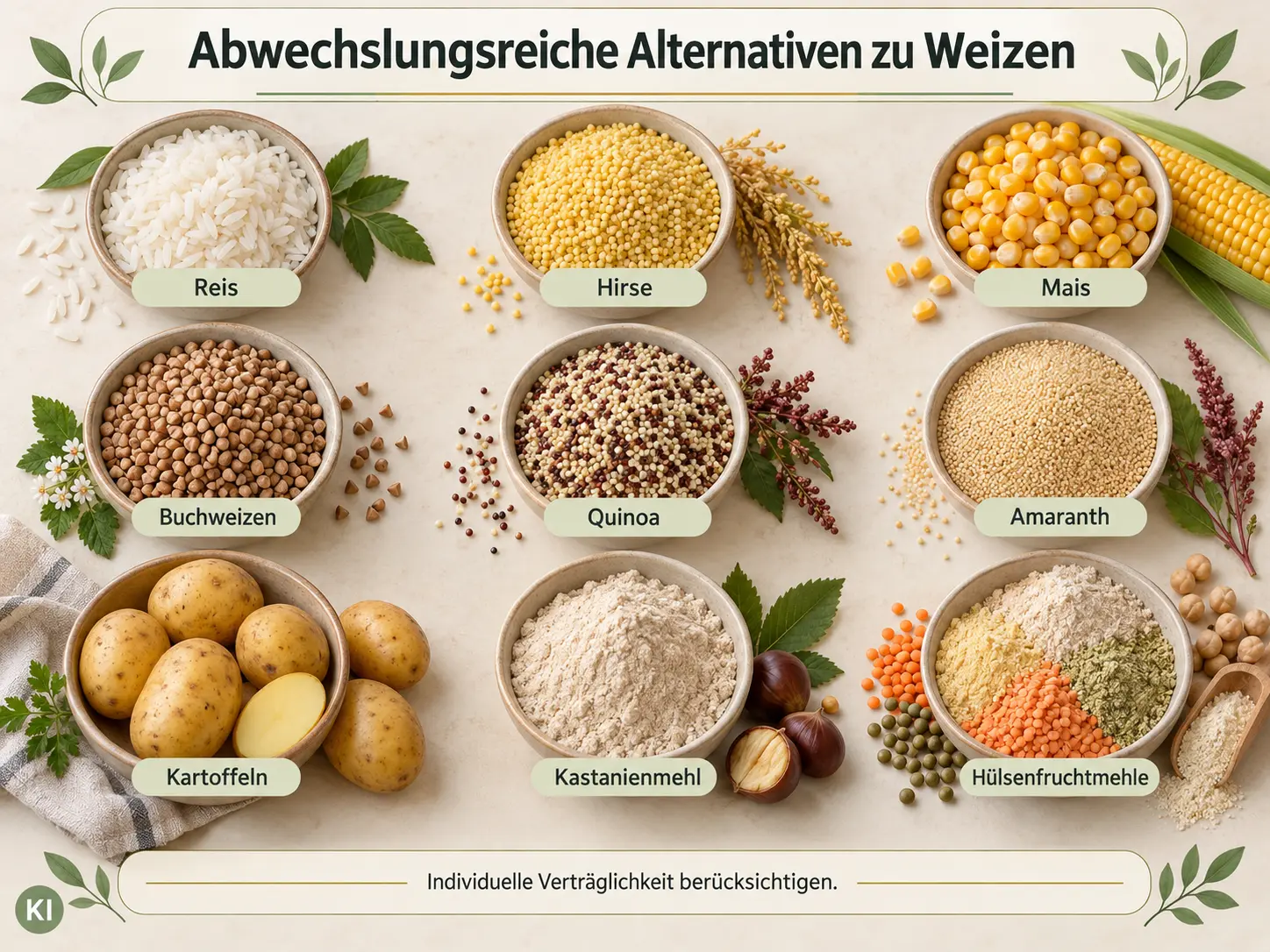 weizenallergie7 Abwechslungsreiche Ernährung bei Weizenalelrgie