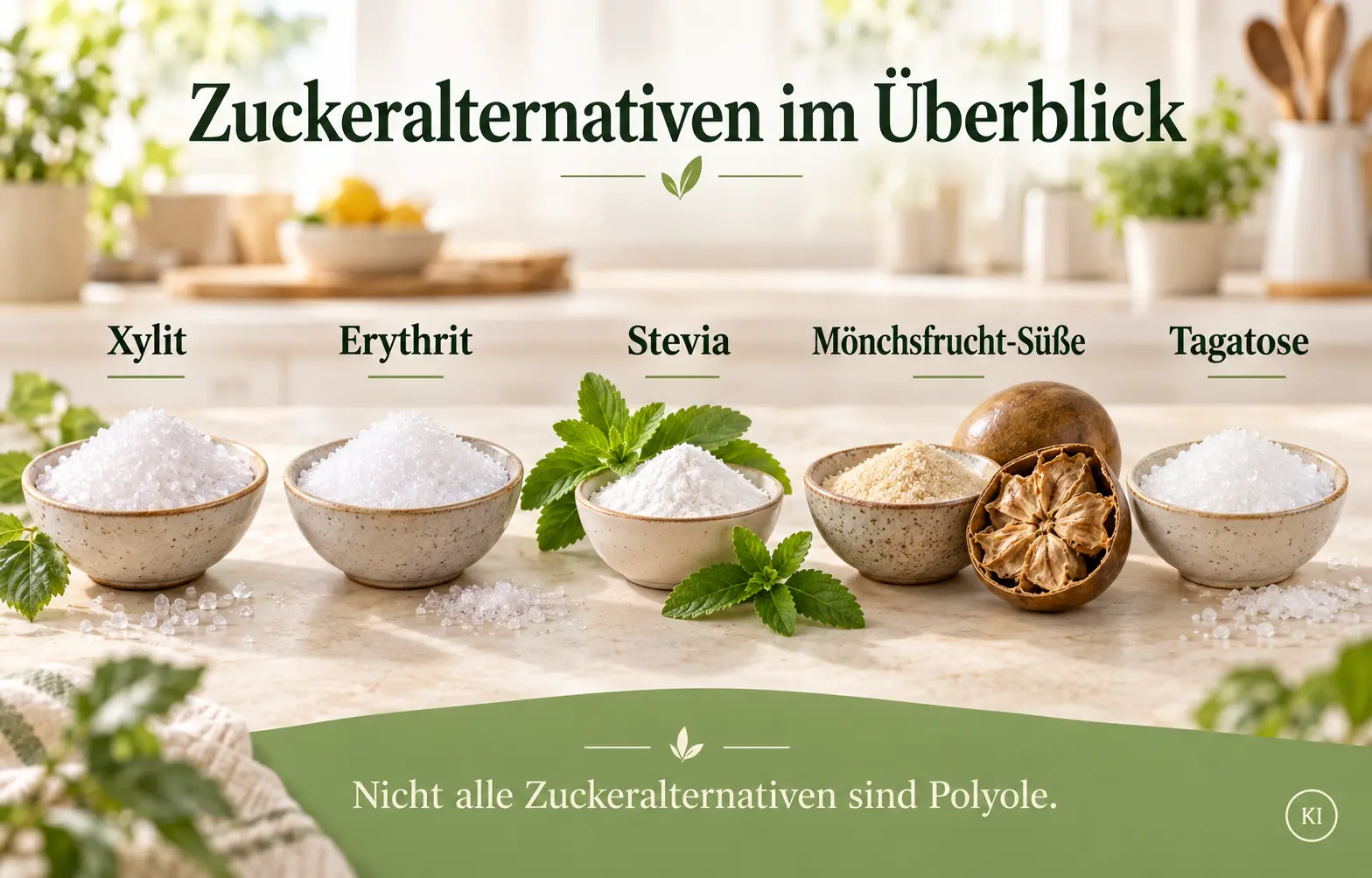 Polyole 2 Zuckeralternativen im Überblick